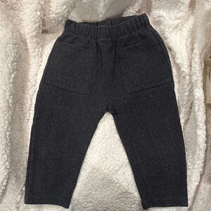 Zara Kids Dark Gray Casual Pants